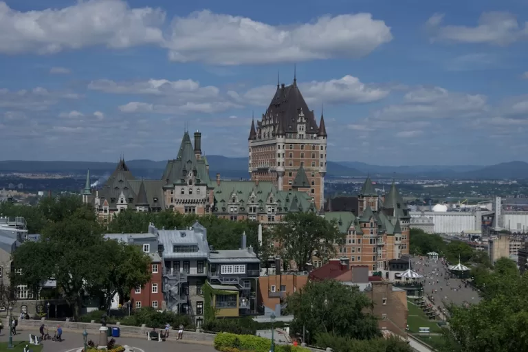 View of Old Quebec and Chateau Frontenac
